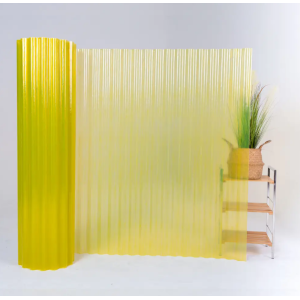 Шифер прозорий  Жовтий гофрований Волнопласт 1.42 г/куб.см, м2 (рулон 2 * 5 м)