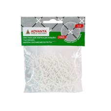 Хрестики для плитки 1 мм Адванта, 200 шт