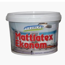 Фарба Mattlatex Ekonom Akrilika 1,4 кг