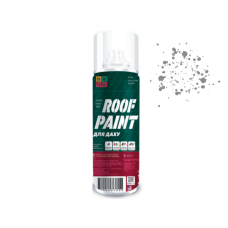 Bilife ROOF PAINT фарба акрилова для даху та профнастилу аерозольна Сірий (RAL7004 )  400мл