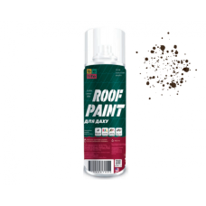 Bilife ROOF PAINT фарба акрилова для даху та профнастилу аерозольна Шоколад (RAL8017) 400мл