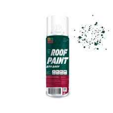 Bilife ROOF PAINT фарба акрилова для даху та профнастилу аерозольна Темно-зелений (RAL6005)  400мл