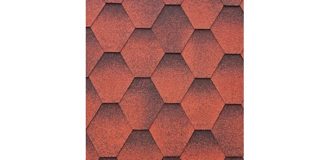 Бітумна черепиця Акваізол Базіс Мозаїка Мак Бітумна черепиця Акваізол Базіс Мозаїка Мак