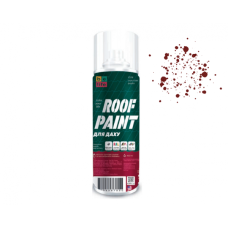 Bilife ROOF PAINT фарба акрилова для даху та профнастилу аерозольна Темна вишня (RAL3005)  400мл