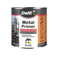 Ґрунтовка по іржі ПФ-010 М Delfi сіра, 2,8 кг
