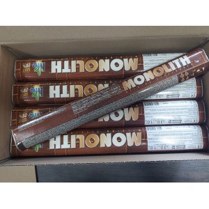 Електроди зварювальні Monolith РЦ 3 мм тубус 1 кг 