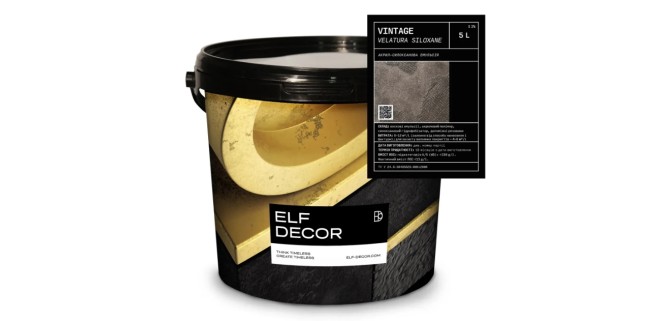 Фінішне покриття Elf Decor Velatura Vintage 5 л, 8-12 м2/л