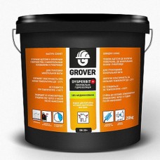 Grover Dysperbit+ бітумно-каучукова мастика для покрівельної гідроізоляціі 10 кг