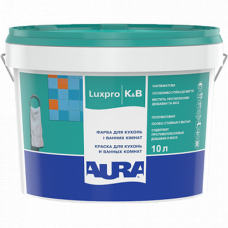 Aura Luxpro K&B напівматова фарба для кухонь та ванних кімнат біла 1 л