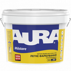 Aura Mastare глибокоматова фарба для стель та стін біла 1 л