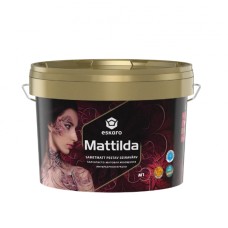 Фарба для стін Eskaro Mattilda бархатисто-матова біла, що миється 2,85 л Фарба для стін Eskaro Mattilda бархатисто-матова біла, що миється 2,85 л