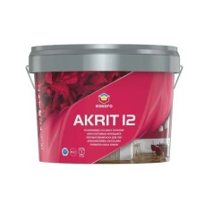 Eskaro Akrit 12 миюча зносостійка напівматова фарба для стін 2,85 л Eskaro Akrit 12 миюча зносостійка напівматова фарба для стін 2,85 л