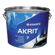 Eskaro Akrit 7 миюча шовково-матова фарба для стін 0,95 л