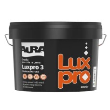 Фарба акрилатна Aura Luxpro 3 біла матова, 2,5 л