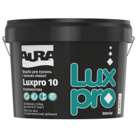 Фарба для кухонь та ванних кімнат AURA Luxpro 10 напівматова біла 0.95 л Фарба для кухонь та ванних кімнат AURA Luxpro 10 напівматова біла 0.95 л