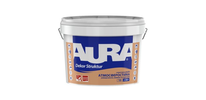 AURA Dekor Struktur Структурна фарба 10 л