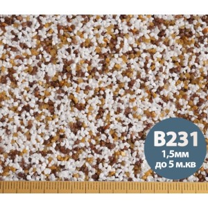 Декоративна силіконова штукатурка мозаїка (байрамікс) Aura Luxpro Mosaik М15, колір B231, 1,5 мм, 15 кг Декоративна силіконова штукатурка мозаїка (байрамікс) Aura Luxpro Mosaik М15, колір B231, 1,5 мм, 15 кг