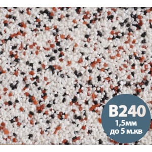Декоративна силіконова штукатурка мозаїка (байрамікс) Aura Luxpro Mosaik М15, колір B240, 1,5 мм, 15 кг Декоративна силіконова штукатурка мозаїка (байрамікс) Aura Luxpro Mosaik М15, колір B240, 1,5 мм, 15 кг