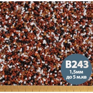 Декоративна силіконова штукатурка мозаїка (байрамікс) Aura Luxpro Mosaik М15, колір B243, 1,5 мм, 15 кг Декоративна силіконова штукатурка мозаїка (байрамікс) Aura Luxpro Mosaik М15, колір B243, 1,5 мм, 15 кг