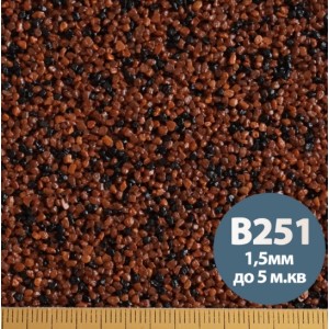 Декоративна силіконова штукатурка мозаїка (байрамікс) Aura Luxpro Mosaik М15, колір B251, 1,5 мм, 15 кг