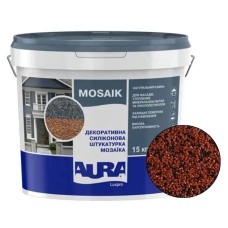 Декоративна силіконова штукатурка мозаїка (байрамікс) Aura Luxpro Mosaik М15, колір B253, 1,5 мм, 15 кг Декоративна силіконова штукатурка мозаїка (байрамікс) Aura Luxpro Mosaik М15, колір B253, 1,5 мм, 15 кг