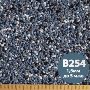 Декоративна силіконова штукатурка мозаїка (байрамікс) Aura Luxpro Mosaik М15, колір B254, 1,5 мм, 15 кг