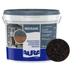 Декоративна силіконова штукатурка мозаїка (байрамікс) Aura Luxpro Mosaik М15, колір B255, 1,5 мм, 15 кг Декоративна силіконова штукатурка мозаїка (байрамікс) Aura Luxpro Mosaik М15, колір B255, 1,5 мм, 15 кг