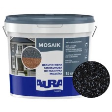 Декоративна силіконова штукатурка мозаїка (байрамікс) Aura Luxpro Mosaik М15, колір B256, 1,5 мм, 15 кг Декоративна силіконова штукатурка мозаїка (байрамікс) Aura Luxpro Mosaik М15, колір B256, 1,5 мм, 15 кг