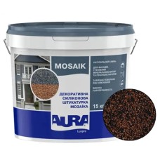 Декоративна силіконова штукатурка мозаїка (байрамікс) Aura Luxpro Mosaik М15, колір B257, 1,5 мм, 15 кг Декоративна силіконова штукатурка мозаїка (байрамікс) Aura Luxpro Mosaik М15, колір B257, 1,5 мм, 15 кг