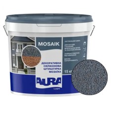 Декоративна силіконова штукатурка мозаїка (байрамікс) Aura Luxpro Mosaik М10, колір S105, 1,0 мм, 15 кг
