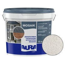 Декоративна силіконова штукатурка мозаїка (байрамікс) Aura Luxpro Mosaik М10, колір S106, 1,0 мм, 15 кг