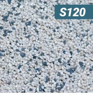 Декоративна силіконова штукатурка мозаїка (байрамікс) Aura Luxpro Mosaik М10, колір S120, 1,0 мм, 15 кг