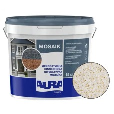 Декоративна силіконова штукатурка мозаїка (байрамікс) Aura Luxpro Mosaik М10, колір S124, 1,0 мм, 15 кг