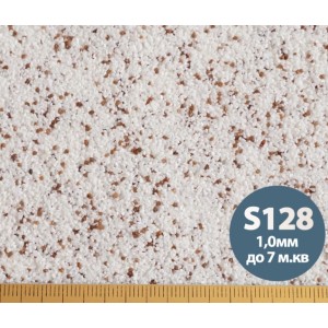 Декоративна силіконова штукатурка мозаїка (байрамікс) Aura Luxpro Mosaik М10, колір S128, 1,0 мм, 15 кг