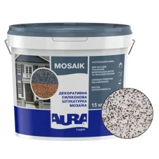 Декоративна силіконова штукатурка мозаїка (байрамікс) Aura Luxpro Mosaik М10, колір S130, 1,0 мм, 15 кг