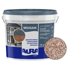 Декоративна силіконова штукатурка мозаїка (байрамікс) Aura Luxpro Mosaik М10, колір S131, 1,0 мм, 15 кг