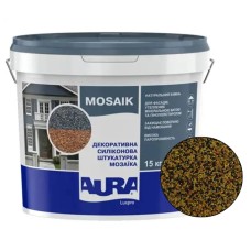 Декоративна силіконова штукатурка мозаїка (байрамікс) Aura Luxpro Mosaik М10, колір S134, 1,0 мм, 15 кг