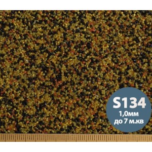 Декоративна силіконова штукатурка мозаїка (байрамікс) Aura Luxpro Mosaik М10, колір S134, 1,0 мм, 15 кг