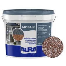 Декоративна силіконова штукатурка мозаїка (байрамікс) Aura Luxpro Mosaik М10, колір S139, 1,0 мм, 15 кг
