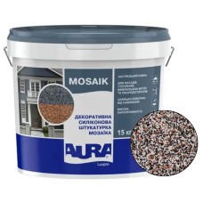 Декоративна силіконова штукатурка мозаїка (байрамікс) Aura Luxpro Mosaik М10, колір S145, 1,0 мм, 15 кг