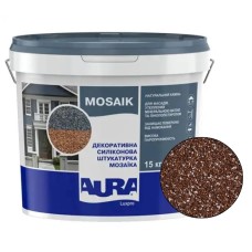 Декоративна силіконова штукатурка мозаїка (байрамікс) Aura Luxpro Mosaik М10, колір S146, 1,0 мм, 15 кг