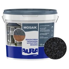 Декоративна силіконова штукатурка мозаїка (байрамікс) Aura Luxpro Mosaik М10, колір S154, 1,0 мм, 15 кг