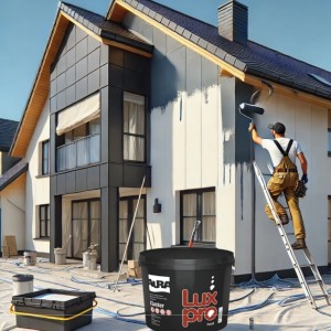 Гумова фарба Aura Luxpro Elaster універсальна безбарвна (база  TR) 12 кг