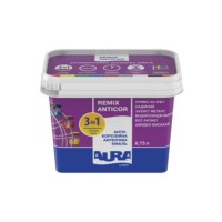 Емаль антикорозійна акрилова Aura Luxpro Remix Anticor, 0,75 л, білий Емаль антикорозійна акрилова Aura Luxpro Remix Anticor, 0,75 л, білий