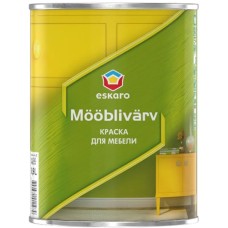 Фарба для меблів Eskaro Mööblivärv, 0,9 л, колорування, A