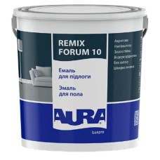 Емаль водорозбавна напівматова для підлоги Aura Luxpro Remix Forum 10, 0,75 л