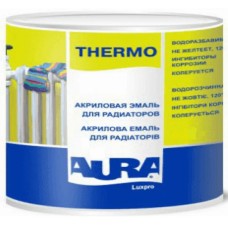 Емаль акрилова для радіаторів Aura Luxpro Thermo, 0,45 л, білий, глянсовий