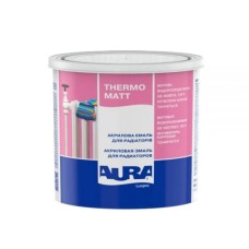 Емаль акрилова для радіаторів Aura Luxpro Thermo, 0,45 л, білий, матовий