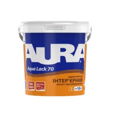 Лак акриловий інтер'єрний Aura Aqua Lack 70, 1 л, безбарвний, глянсовий