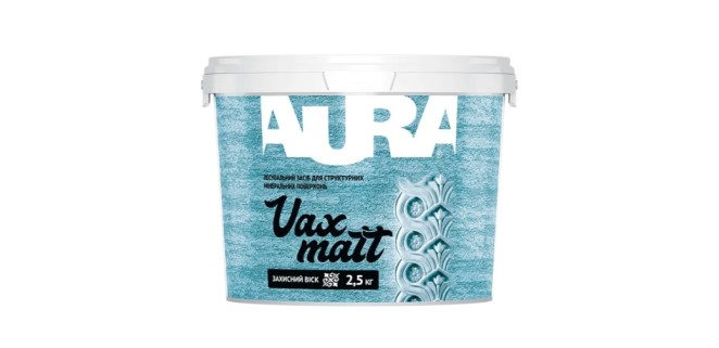 Віск захисний Aura Vax Matt, 2,5 кг, безбарвний, матовий